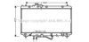 PRASCO TO2453 Radiator, engine cooling